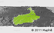 Physical Panoramic Map of Ipswich, darken, desaturated