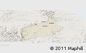 Shaded Relief Panoramic Map of Ipswich, lighten