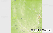 Physical 3D Map of Jericho
