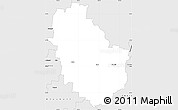 Silver Style Simple Map of Jericho