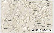 Shaded Relief 3D Map of Kilcoy
