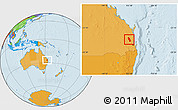 Political Location Map of Kilcoy