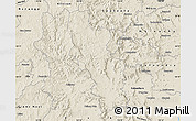 Shaded Relief Map of Kilcoy