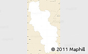 Classic Style Simple Map of Kilcoy