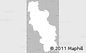 Gray Simple Map of Kilcoy