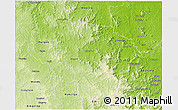 Physical 3D Map of Kilkivan