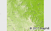Physical Map of Kilkivan