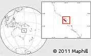 Blank Location Map of Mackay