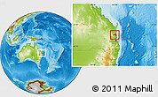 Physical Location Map of Maroochy
