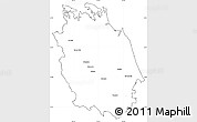Blank Simple Map of Miriam Vale, cropped outside