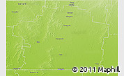 Physical 3D Map of Paroo