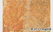 Satellite 3D Map of Paroo