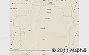 Shaded Relief Map of Paroo