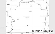 Blank Simple Map of Paroo