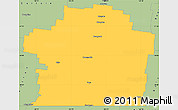 Savanna Style Simple Map of Paroo