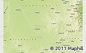 Physical Map of Pittsworth