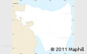 Classic Style Simple Map of Redcliffe