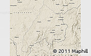 Shaded Relief Map of Stanthorpe