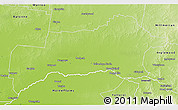 Physical 3D Map of Waggamba