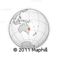 Outline Map of Waggamba