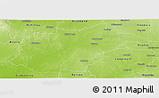 Physical Panoramic Map of Winton