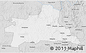 Silver Style 3D Map of Wondai