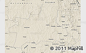 Shaded Relief Map of Wondai