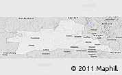 Silver Style Panoramic Map of Wondai