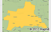 Savanna Style Simple Map of Wondai