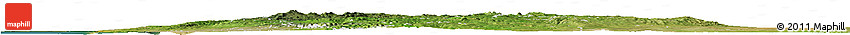 Satellite Horizon Map of Adelaide Hills