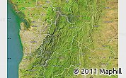 Satellite Map of Adelaide Hills