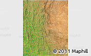 Satellite 3D Map of Goyder