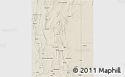 Shaded Relief 3D Map of Goyder