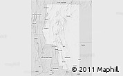 Silver Style 3D Map of Goyder