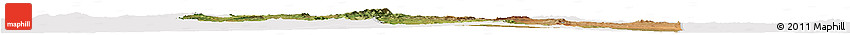 Satellite Horizon Map of Goyder, cropped outside