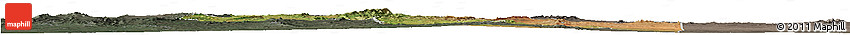 Satellite Horizon Map of Goyder, darken, semi-desaturated