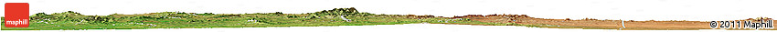 Satellite Horizon Map of Goyder