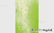 Physical Map of Goyder