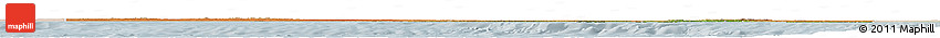 Satellite Horizon Map of South Australia, lighten