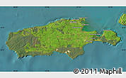 Satellite Map of Kangaroo Island