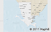 Classic Style 3D Map of Lower Eyre Peninsula
