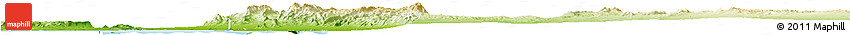 Physical Horizon Map of Mount Remarkable