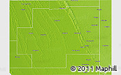 Physical 3D Map of Naracoorte and Lucindale