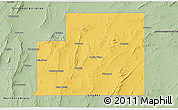 Savanna Style 3D Map of Peterborough