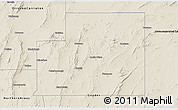 Shaded Relief 3D Map of Peterborough