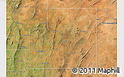 Satellite Map of Peterborough