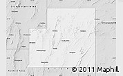 Silver Style Map of Peterborough