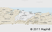 Classic Style Panoramic Map of Central Coast