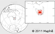 Blank Location Map of Central Highlands