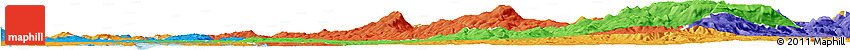 Political Horizon Map of Launceston